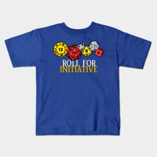 Roll for Initiative Kids T-Shirt